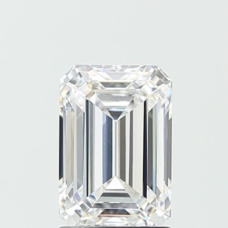 Diament laboratoryjny bezbarwny szlif szmaragdowy, 1.97ct, VVS2, E, IGI LG660468954