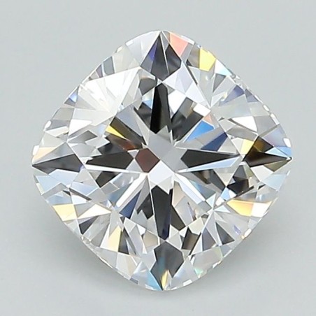 Diament laboratoryjny bezbarwny szlif poduszkowy brylantowy, 1.56ct, VVS2, D, GIA 2494058094