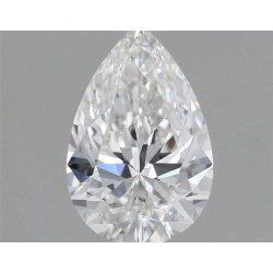 Diament szlif gruszkowy, 0.4ct, VVS1, F, GIA 6535433441