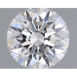 Diament szlif okrągły, 0.4ct, SI1, F, GIA 5526502889