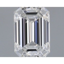Diament szlif szmaragdowy, 0.4ct, SI1, F, GIA 6532245946