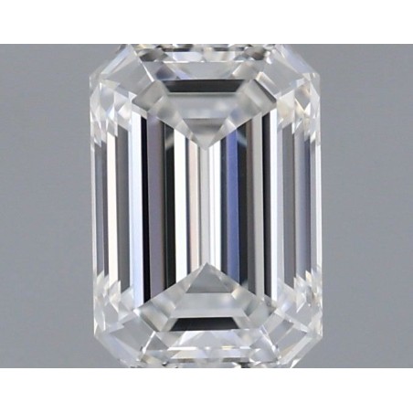 Diament szlif szmaragdowy, 0.4ct, SI1, F, GIA 6532245946