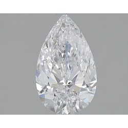 Diament szlif gruszkowy, 1.22ct, SI2, D, HRD 250000192099