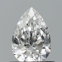 Diament szlif gruszkowy, 0.5ct, VS2, D, GIA 6531771694