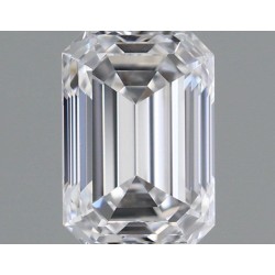 Diament szlif szmaragdowy, 0.51ct, VS1, D, GIA 7528081273