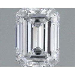 Diament szlif szmaragdowy, 0.51ct, VS1, D, GIA 7523460495