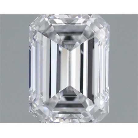 Diament szlif szmaragdowy, 0.51ct, VS1, D, GIA 7523460495