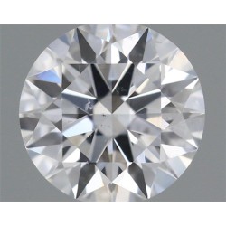 Diament szlif okrągły, 0.5ct, SI2, E, GIA 2528537262