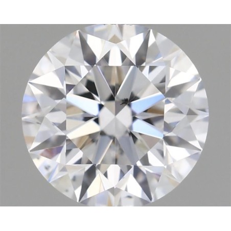Diament szlif okrągły, 0.58ct, SI1, D, GIA 6501161404