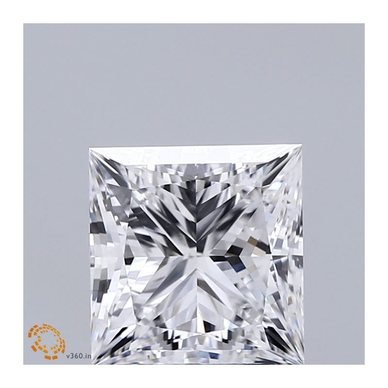 Diament laboratoryjny bezbarwny szlif princess, 2.54ct, VVS2, D, IGI LG725519282 Diament laboratoryjny bezbarwny szlif princess, 2.54ct, VVS2, D, IGI LG725519282