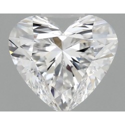 Diament laboratoryjny bezbarwny serce, 0.99ct, VVS2, D, IGI LG705549116