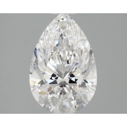 Diament laboratoryjny bezbarwny szlif gruszkowy, 1.54ct, VVS2, D, IGI LG701507977