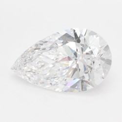 Diament laboratoryjny bezbarwny szlif gruszkowy, 1.26ct, VVS2, D, IGI LG739586723