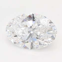 Diament laboratoryjny bezbarwny szlif owalny, 1.53ct, VVS1, D, IGI LG739586828