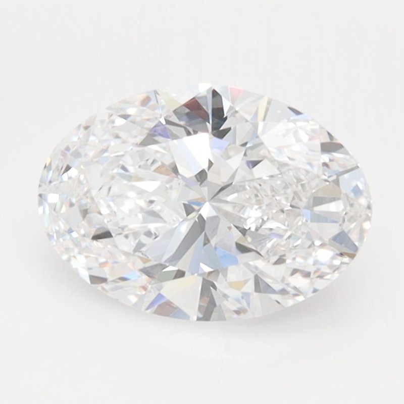 Diament laboratoryjny bezbarwny szlif owalny, 1.53ct, VVS1, D, IGI LG739586828