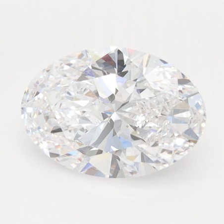 Diament laboratoryjny bezbarwny szlif owalny, 1.53ct, VVS1, D, IGI LG739586828