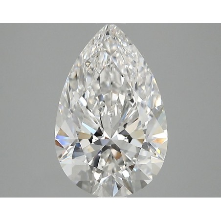Diament laboratoryjny bezbarwny szlif gruszkowy, 2.14ct, VVS2, E, IGI LG706561451
