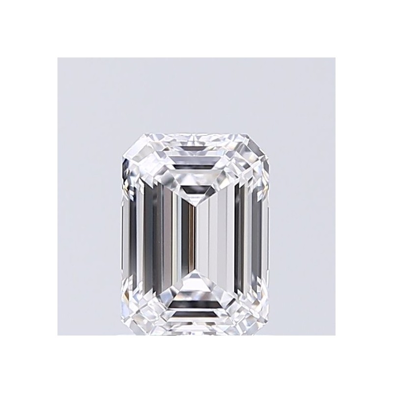 Diament laboratoryjny bezbarwny szlif szmaragdowy, 1.01ct, VVS2, D, IGI LG627478251