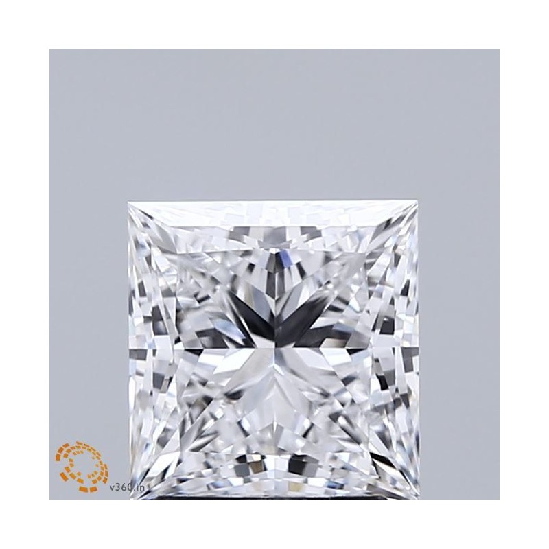 Diament laboratoryjny bezbarwny szlif princess, 2.14ct, VVS2, D, IGI LG725513842