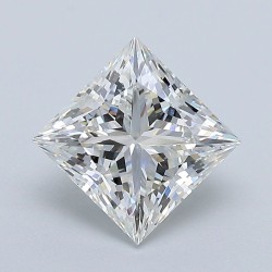 Diament laboratoryjny bezbarwny szlif princess, 2.13ct, VVS2, F, IGI LG612303177