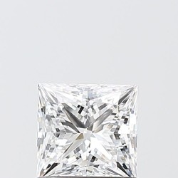 Diament laboratoryjny bezbarwny szlif princess, 1.02ct, VVS2, D, IGI LG737535652