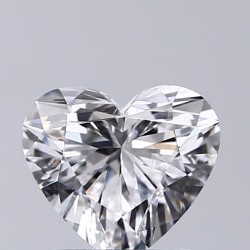 Diament laboratoryjny bezbarwny serce, 1.22ct, VVS2, D, IGI LG610346796