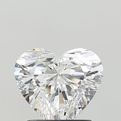 Diament laboratoryjny bezbarwny serce, 1.53ct, VVS1, D, IGI LG711510356