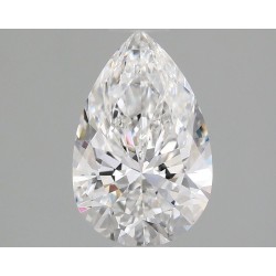 Diament laboratoryjny bezbarwny szlif gruszkowy, 1.08ct, VVS2, E, IGI LG681513623