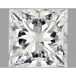 Diament laboratoryjny bezbarwny szlif princess, 2.58ct, VVS2, D, IGI LG737553373