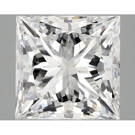 Diament laboratoryjny bezbarwny szlif princess, 2.58ct, VVS2, D, IGI LG737553373