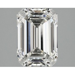 Diament laboratoryjny bezbarwny szlif szmaragdowy, 2.1ct, VVS2, F, IGI LG737502215