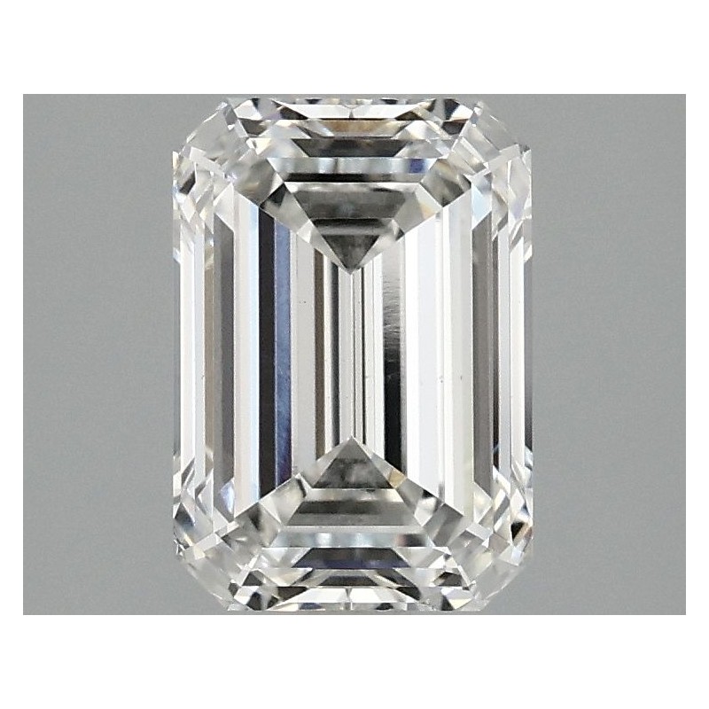 Diament laboratoryjny bezbarwny szlif szmaragdowy, 2.1ct, VVS2, F, IGI LG737502215 Diament laboratoryjny bezbarwny szlif szmaragdowy, 2.1ct, VVS2, F, IGI LG737502215