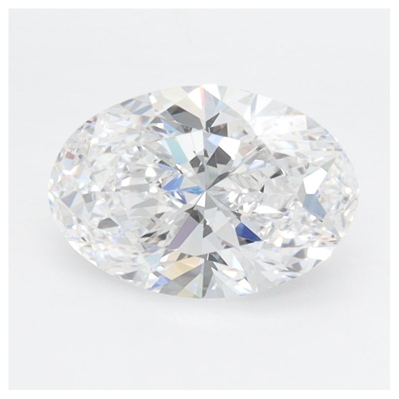 Diament laboratoryjny bezbarwny szlif owalny, 1.22ct, VVS1, D, IGI LG741524261