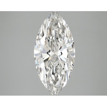 Diament laboratoryjny bezbarwny markiza, 2.82ct, VVS2, F, IGI LG736504407