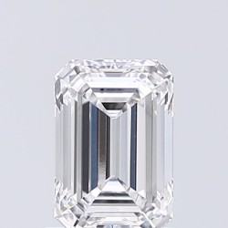 Diament laboratoryjny bezbarwny szlif szmaragdowy, 1.03ct, VVS1, D, IGI LG627478252