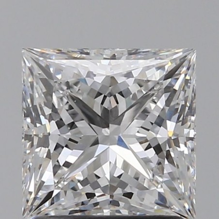 Diament laboratoryjny bezbarwny szlif princess, 1.54ct, VVS2, D, IGI LG669424627
