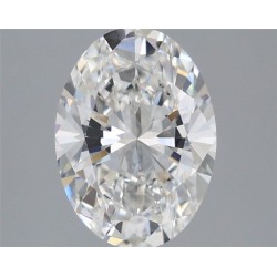 Diament laboratoryjny bezbarwny szlif owalny, 2.51ct, VVS2, F, IGI LG735559996