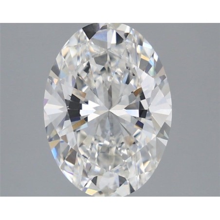 Diament laboratoryjny bezbarwny szlif owalny, 2.51ct, VVS2, F, IGI LG735559996