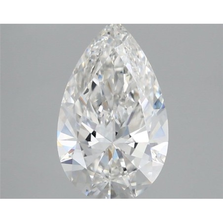 Diament laboratoryjny bezbarwny szlif gruszkowy, 2.0ct, VVS2, F, IGI LG735545675
