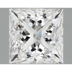 Diament laboratoryjny bezbarwny szlif princess, 2.1ct, VVS2, E, IGI LG713552118