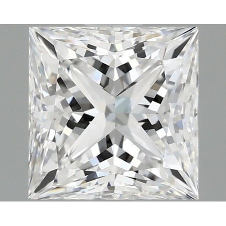 Diament laboratoryjny bezbarwny szlif princess, 2.1ct, VVS2, E, IGI LG713552118