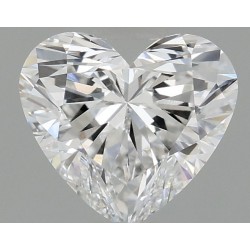 Diament laboratoryjny bezbarwny serce, 1.06ct, VVS2, D, IGI LG698561541