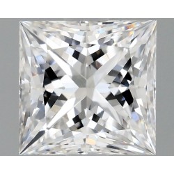 Diament laboratoryjny bezbarwny szlif princess, 1.54ct, VVS2, E, IGI LG702542241
