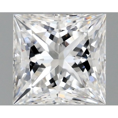 Diament laboratoryjny bezbarwny szlif princess, 1.54ct, VVS2, E, IGI LG702542241
