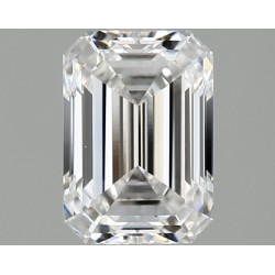 Diament laboratoryjny bezbarwny szlif szmaragdowy, 1.09ct, VVS2, D, IGI LG737557927