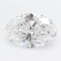 Diament laboratoryjny bezbarwny szlif owalny, 2.04ct, VVS1, D, IGI LG741524391