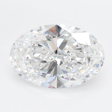 Diament laboratoryjny bezbarwny szlif owalny, 2.04ct, VVS1, D, IGI LG741524391