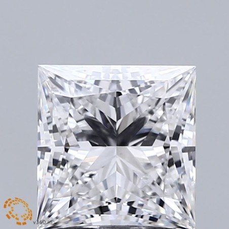 Diament laboratoryjny bezbarwny szlif princess, 2.11ct, VVS2, D, IGI LG718505152