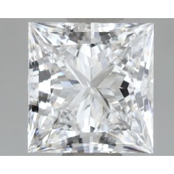 Diament laboratoryjny bezbarwny szlif princess, 1.02ct, VVS1, D, IGI LG650480049