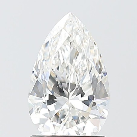 Diament laboratoryjny bezbarwny szlif gruszkowy, 1.51ct, VVS2, E, IGI LG740506799